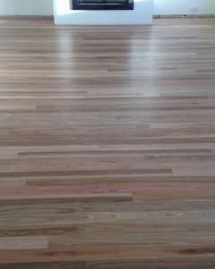 Spotted Gum floor.